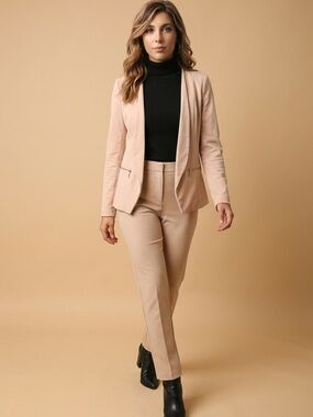 Vero Moda Blush Beige Tailored Blazer